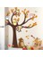 Cosy Home Gift Çocuk Ve Bebek Odası Orman Ağaç Maymun Kelebek Ayı Geyik Baykuş Duvar Görsel Sticker 2