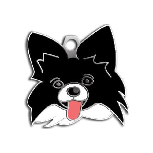 Dalis Pet Tag Papillon Köpek Künyesi (Siyah Beyaz) Fiyatı