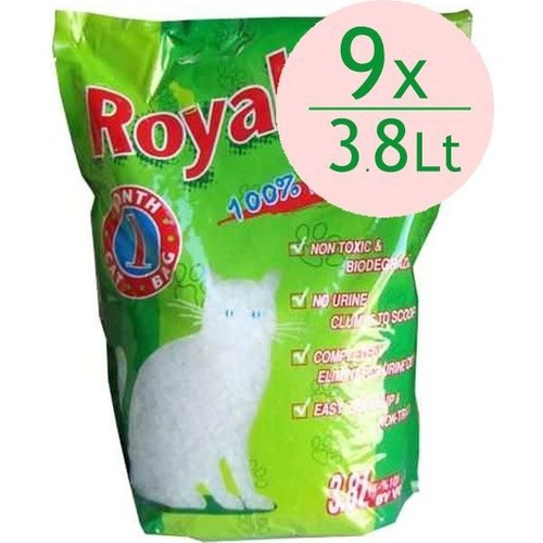 Royal Cat Natural Tozsuz Silika Kedi Kumu 3,8 Lt 1,4 Kg (9 Fiyatı