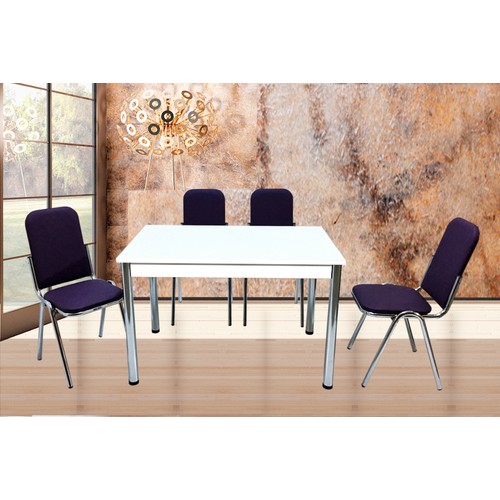 Gül Mutfak Masa Sandalye Takımı 4 Adet Karizma Sandalyeli Fiyatı