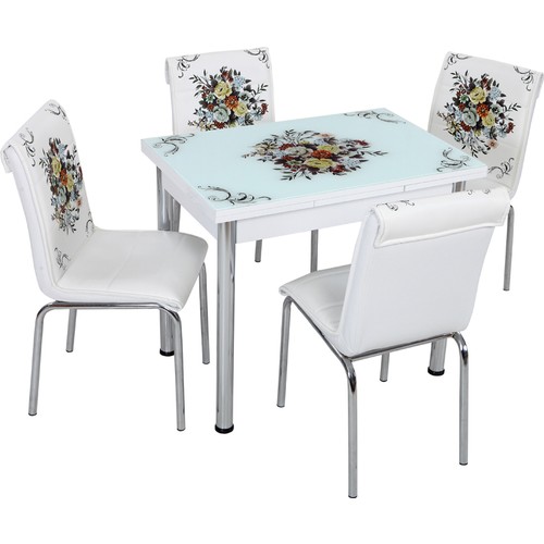 Osmanlı Mobilya Mutfak Masa Takımı 60X90Cm Masa + 4 Sandalye Fiyatı