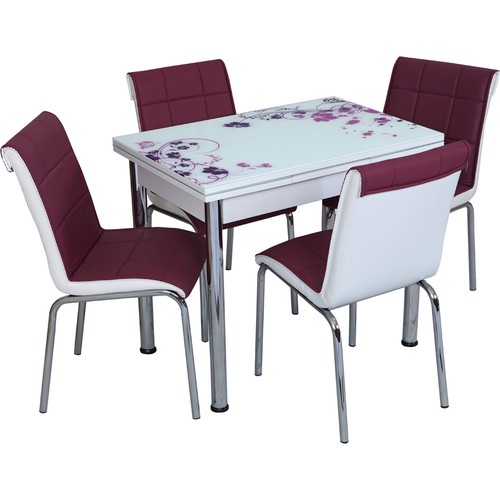 Osmanlı Mobilya Mutfak Masa Takımı 60X90Cm Masa + 4 Sandalye Fiyatı