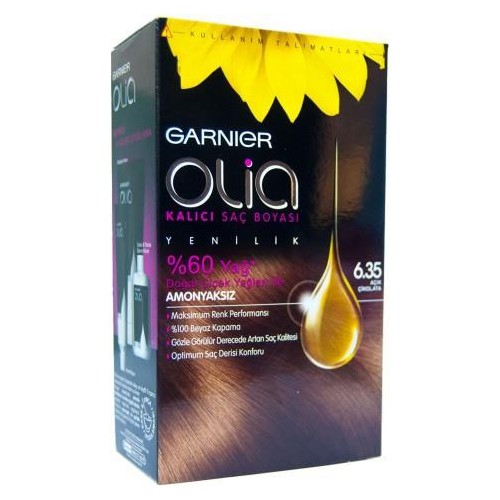 Garnier Olia 6/35 Açık Çikolata Saç Boyası Fiyatı