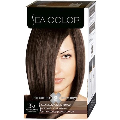 Sea Color 3/0 Koyu Kahve Saç Boyası Fiyatı Taksit Seçenekleri