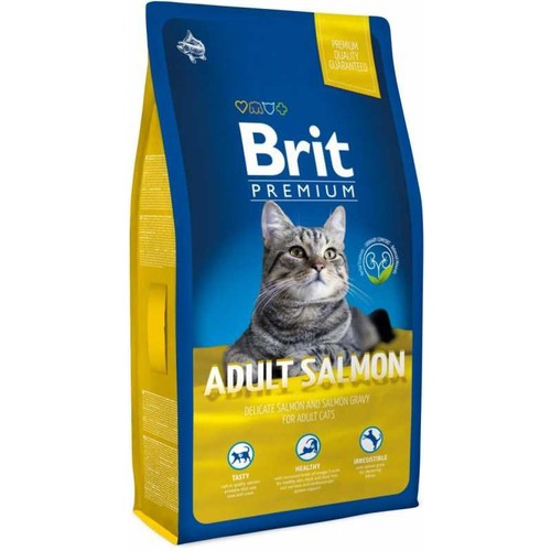 Brit Premium Salmon Somon Balıklı Yetişkin Kedi Maması 8 Kg Fiyatı