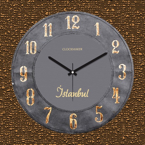 Retro Vintage 30x30 Mdf Duvar Saati CMM59 Fiyatı