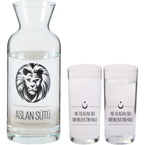İçelim Rakı Seti Ne Olacak Bu Memleketin Hali UP00000D2 Fiyatı