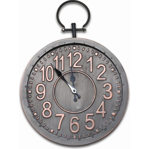 Esmerhome Askılı Eskitme Duvar Saati 45x45cm Fiyatı