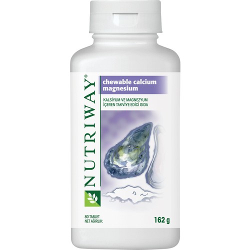 Amway Nutriway Chewable Calcium Magnesium 80 Tablet Fiyatı