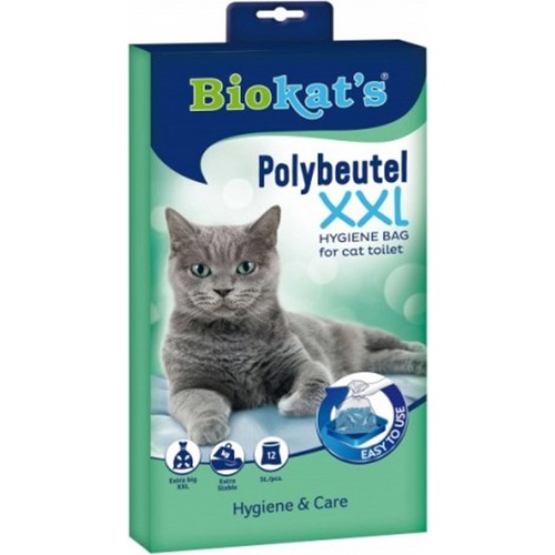 Biokats Kedi Kumu Hijyen Torbası XXL 12 li Fiyatı
