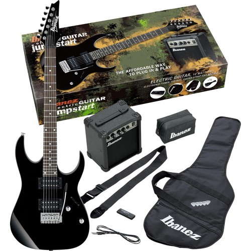 Ibanez IJRG200U-BK Elektro Gitar Seti