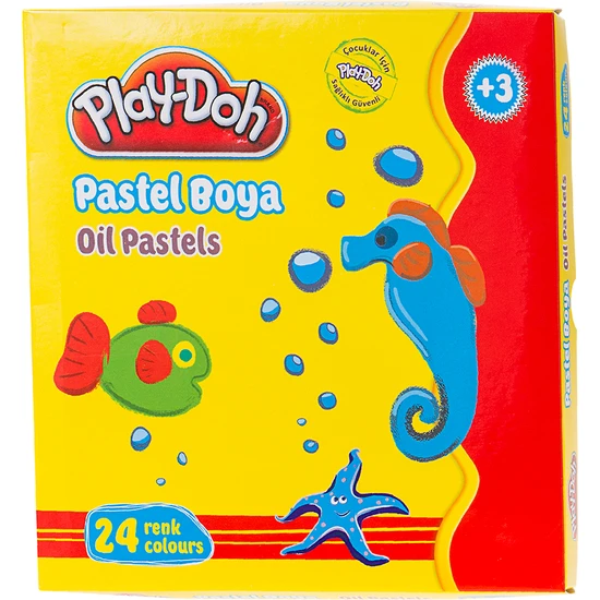 Play-Doh Pastel Boya 24 Renk Pa004