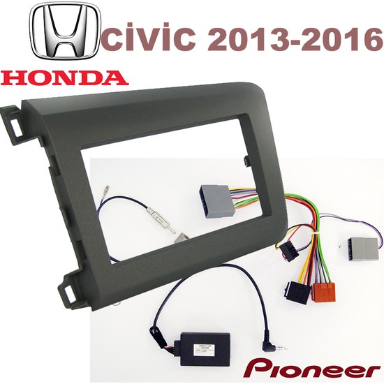 Pioneer Honda Civic Çerçeve + Direksiyon Kumanda Aparatı interface CA-HR-HCV-100