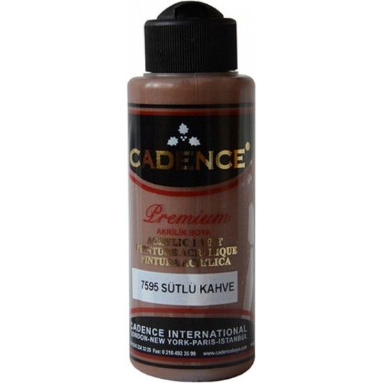 Cadence Premium Akrilik Boya 120ml 7595 Sütlü Kahve Fiyatı