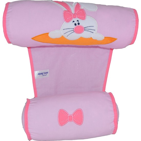 Sevi Bebe 4330 Güvenli Yan Yatış Yastığı Figürlü Pembe Fiyatı