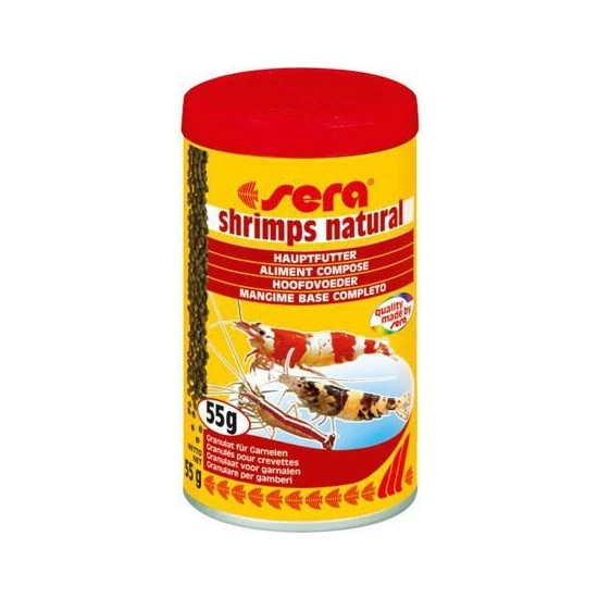 Sera Shrimps Natural Doğal Karides Yemi 100 Ml - 55 Gr