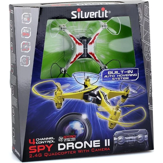 Silverlit Spy Drone II Quadcopter 2.4G - 4CH Kameralı