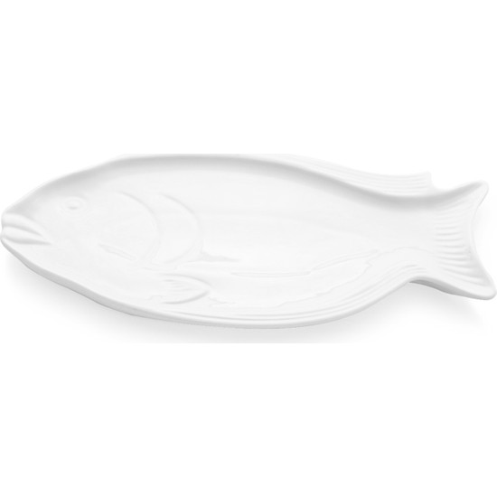 Güral Porselen Balık Kayık Tabak 41 Cm