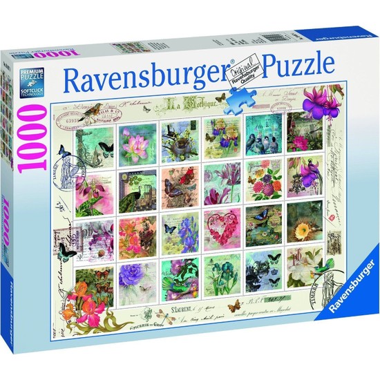 Ravensburger 1000 Parçalı Puzzle Pul koleksiyonu-196074