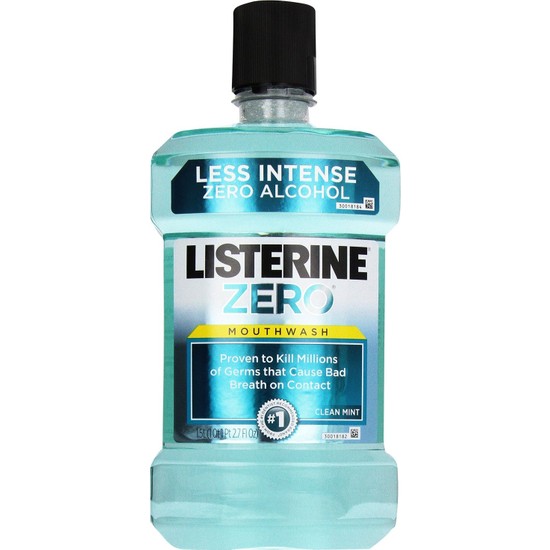 Johnson & Johnson Listerine Zero Mouthwash, Clean Mint ,1.5 Fiyatı