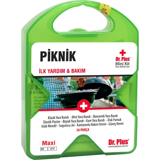 Dr Plus İlk Yardım Çantası     Piknik    MiniKit