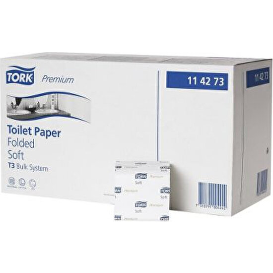 Tork C Katlamalı Tuvalet Kağıdı Premium 252 Yaprak X 30 Paket (114273)
