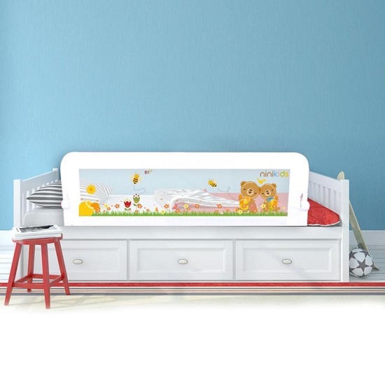 Ninikids Katlanabilir Çocuk Yatak Bariyeri 140 X 52 Cm