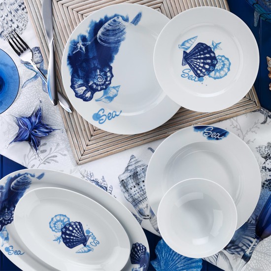 Kütahya Porselen Marine Serisi 9332 Desen 20 Cm Pasta Tabağı Fiyatı
