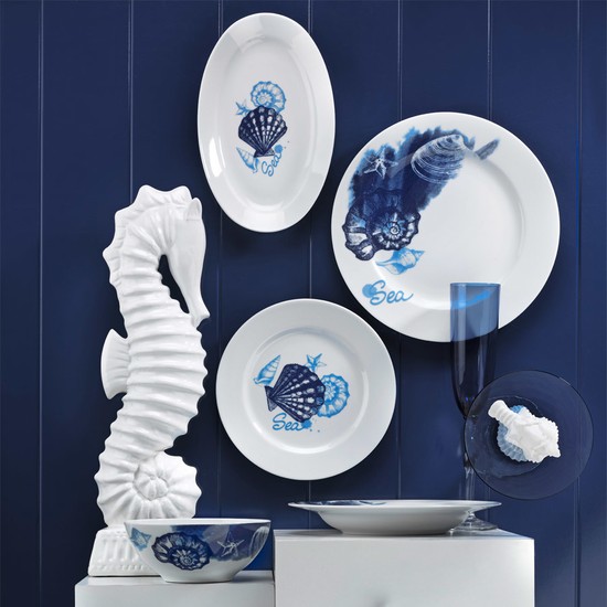 Kütahya Porselen Marine Serisi 9332 Desen 20 Cm Pasta Tabağı Fiyatı