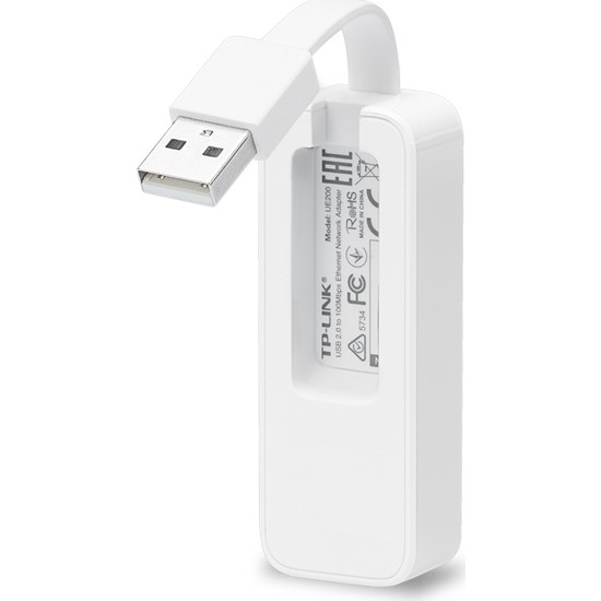 TP-LINK UE200 USB2.0 10/100Mbps Ethernet Ağ Adaptörü Resim-2