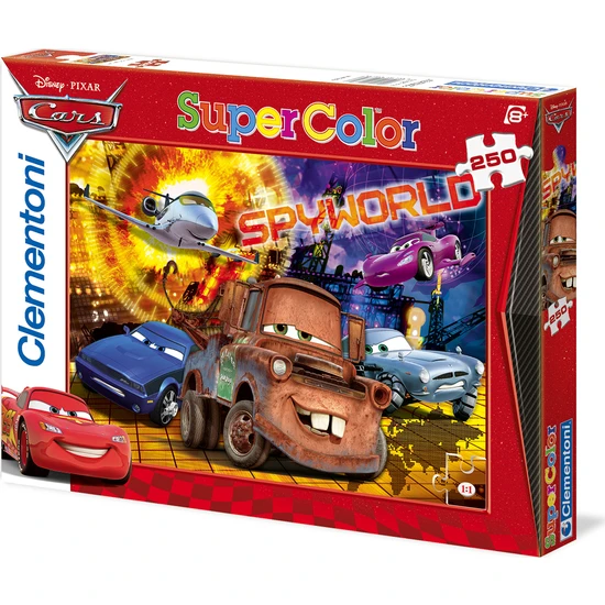 Clementoni Cars Spyworld - 250 Parça Puzzle