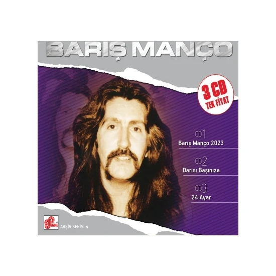 Barış Manço Arşiv Serisi 4 (3CD) (CD)