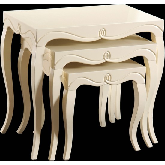 Osmanlı Mobilya Lükens Motifli Zigon Sehpa Fiyatı