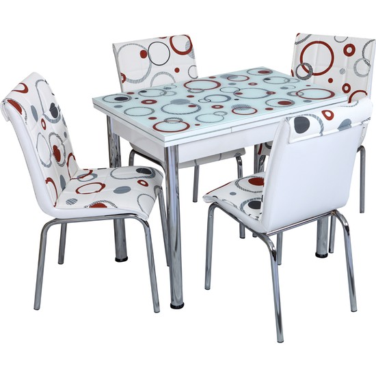 Osmanlı Mobilya Mutfak Masa Takımı 60X90Cm Masa + 4 Sandalye Fiyatı