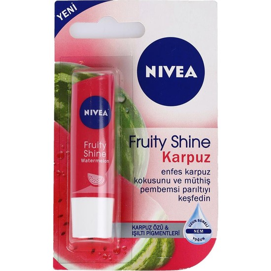 Nivea Lip Fruity Shine Karpuz