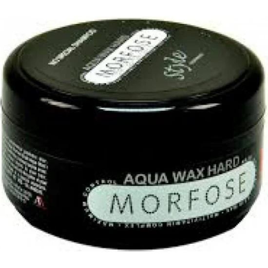 Morfose Aqua Wax Hard Siyah 120 Gr