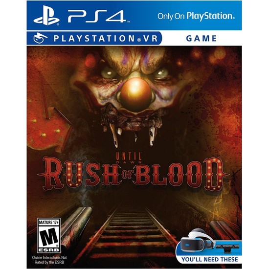 Until Dawn Rush Of Blood PS4