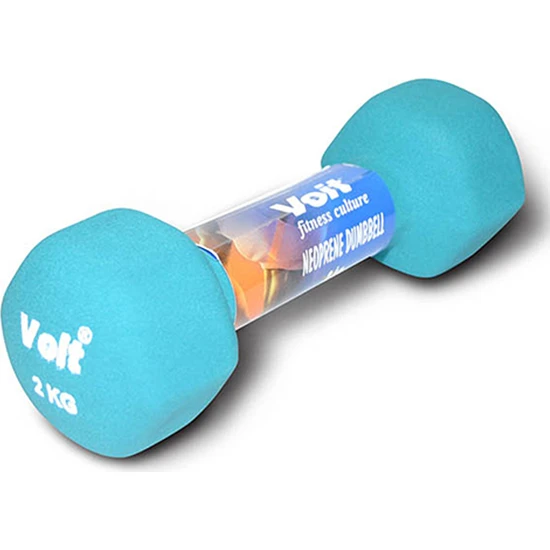 Voit Altıgen Neopren Dumbell (Dambıl) 2 Kg