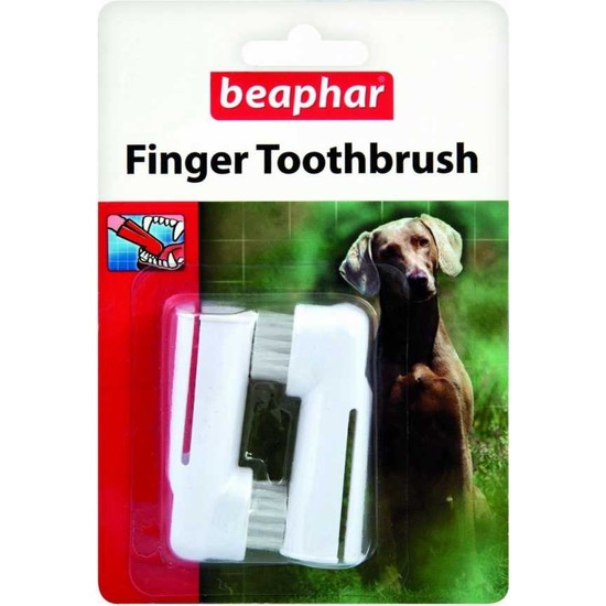 Beaphar Parmak Diş Fırçası (2'li Paket)