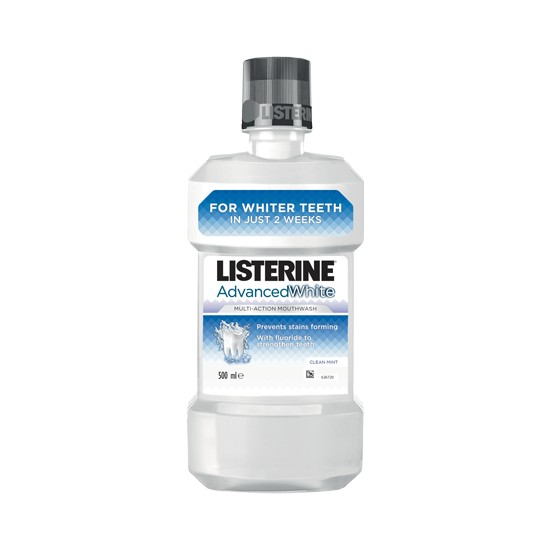 Listerine Advanced White Diş Beyazlatıcı Gargara 500 Ml