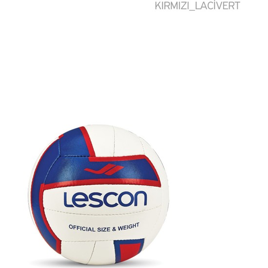 Lescon La-2564 Kırmızı Lacivert Voleybol Topu 5 Numara