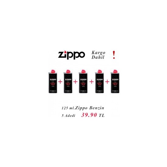 Zippo Zippo Çakmak Gazı (Zippo Benzini)5li