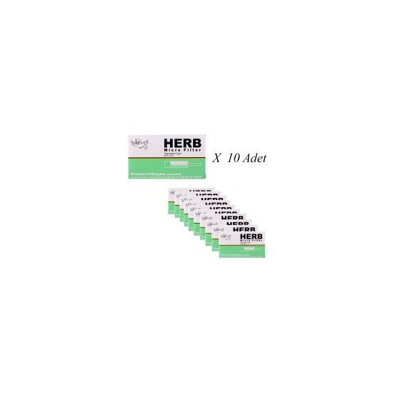 Herb Micro Filter KullanAt Sigara Ağızlığı 10lu Paket