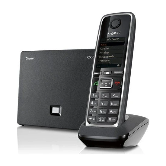 Gıgaset C530 Ip Dect Telefon, Siyah