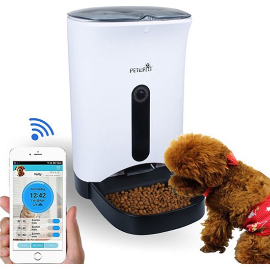 Case 4U Petwant Kameralı Akıllı Otomatik Kedi/Köpek Mama Fiyatı