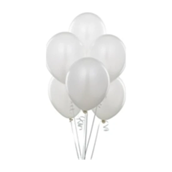 Balonevi Balon 12 Beyaz Renk  200 Adet