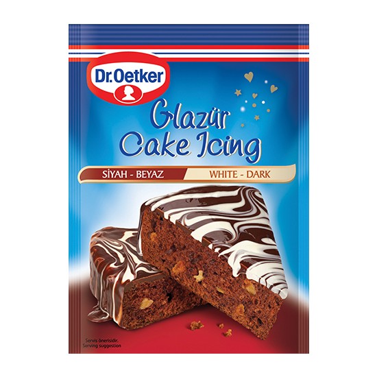 Dr.Oetker Pasta Süsleme Glazürü Siyaz Beyaz 100 Gr Fiyatı
