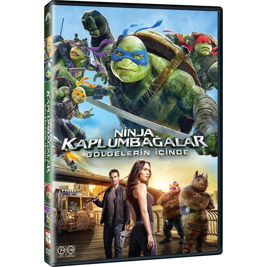 Ninja Kaplumbağalar 2: Gölgelerin İçinde Dvd