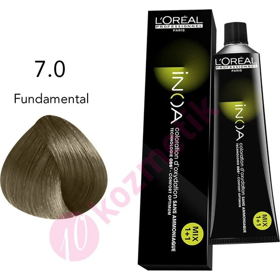 hepsiburada L'Oréal Professionnel İnoa Amonyaksız Saç Boyası No: 7.0 Fundamental 60Ml. hepsiburada L'Oréal Professionnel İnoa Amonyaksız Saç Boyası No: 7.0 Fundamental 60Ml.