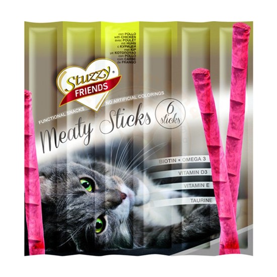 Stuzzy Friends Tavuk Etli Sticks Kedi Ödülü 6x5 Gr